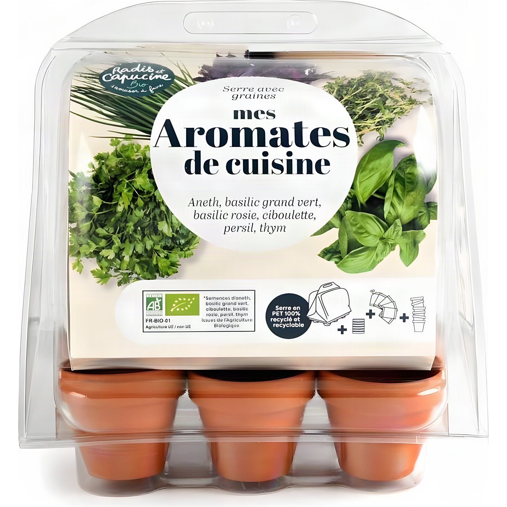 Mini-serra per erbe aromatiche