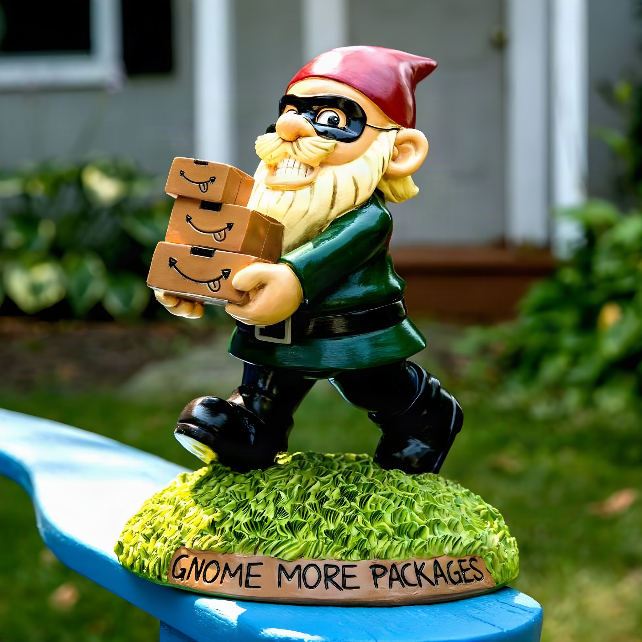Paketdieb Gartenzwerg von bigmouth