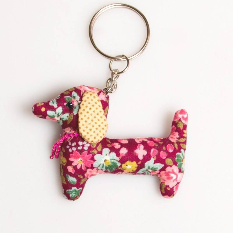 Dali-Dackel-Schlüsselanhänger