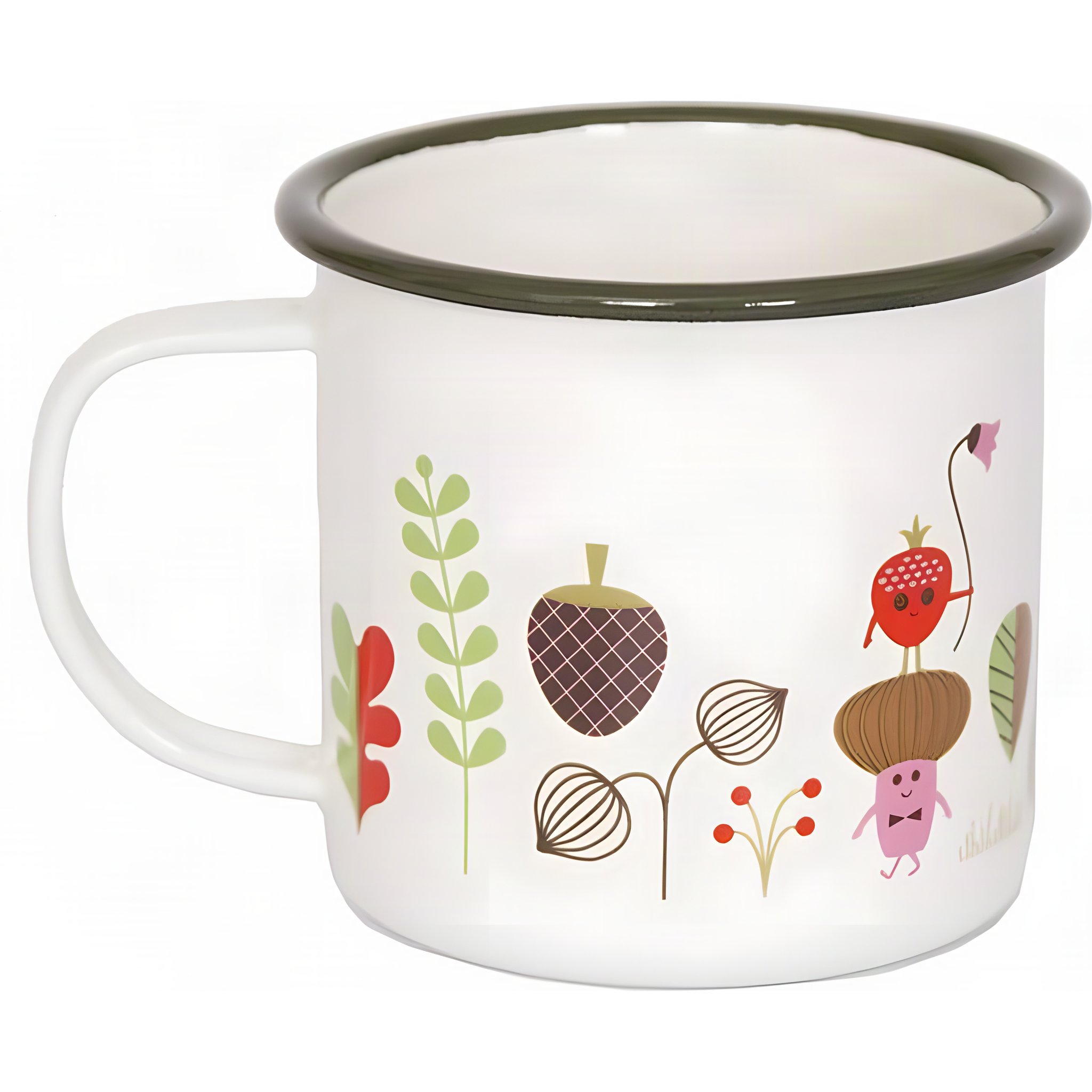 Enamel Mug Forest Habitants
