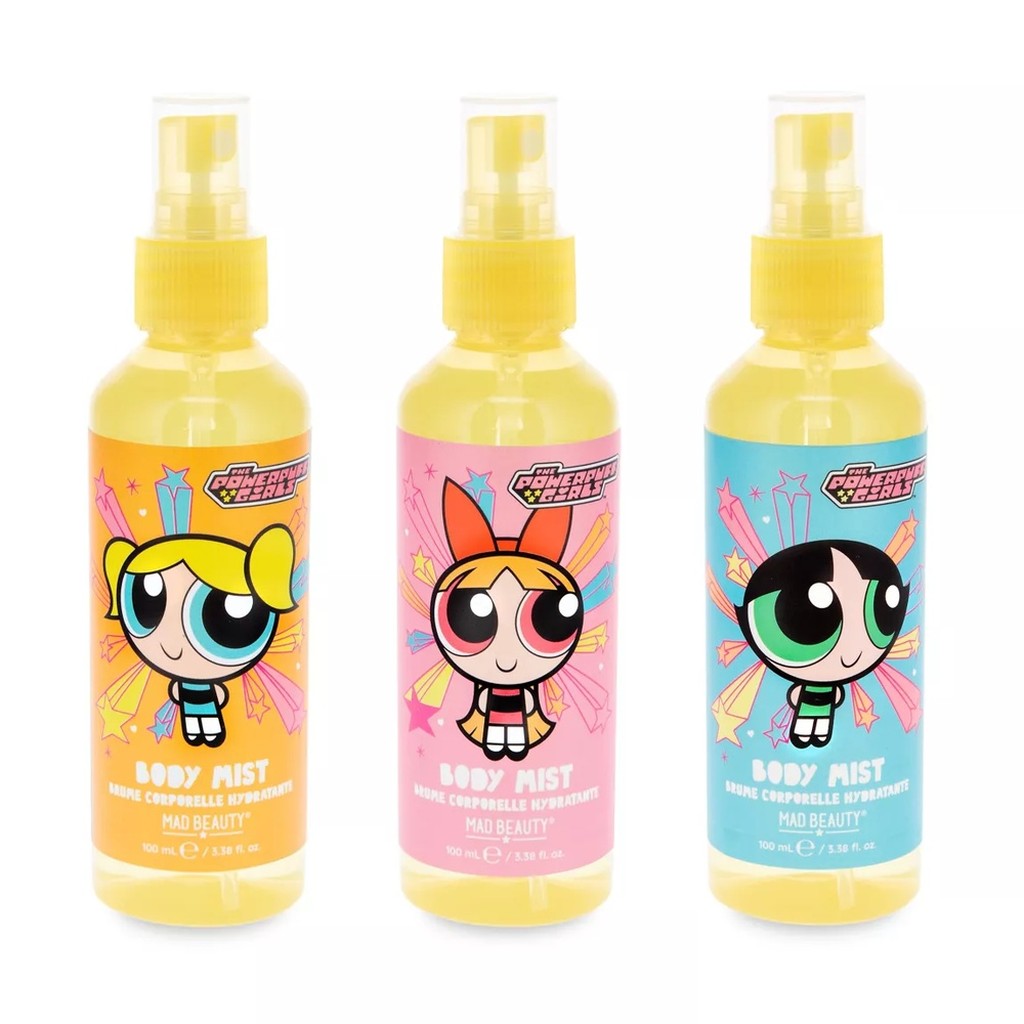 Powerpuff Girls Körperspray-Set