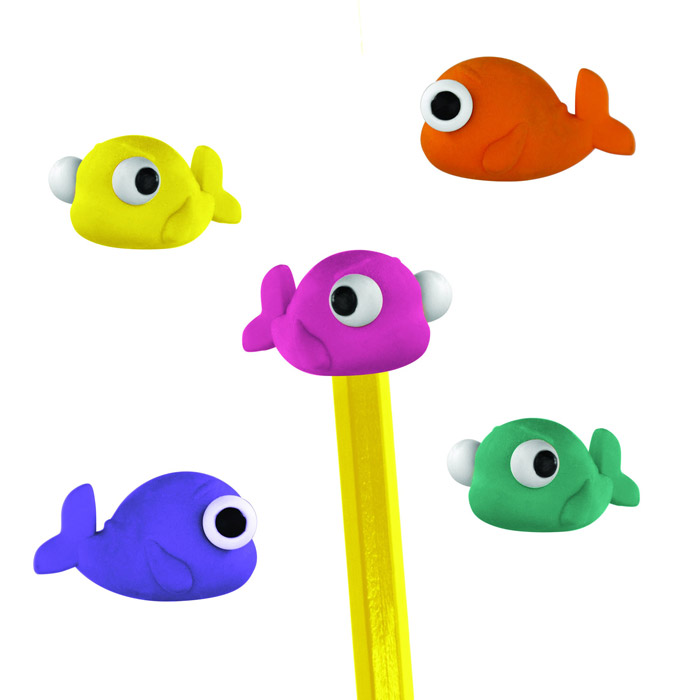 Radiergummi-Set Fische