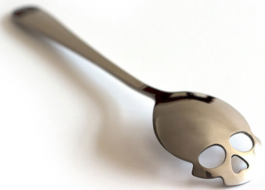 Zuckerlöffel Totenkopf