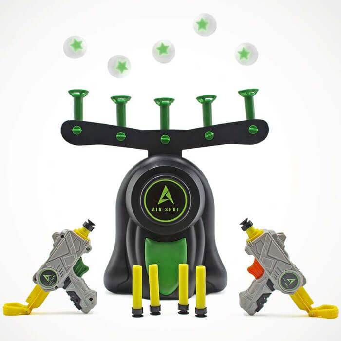 Air Shot with Glow In The Dark Balls