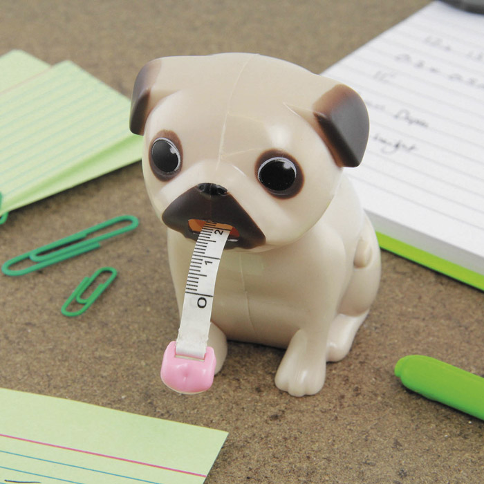 Pug Tape Measure von Paladone