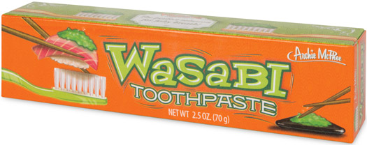 Dentifricio Aromatizzato al Wasabi