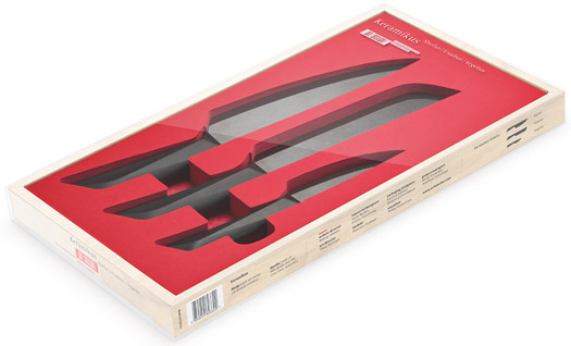 Küchenmesser Set Keramikus