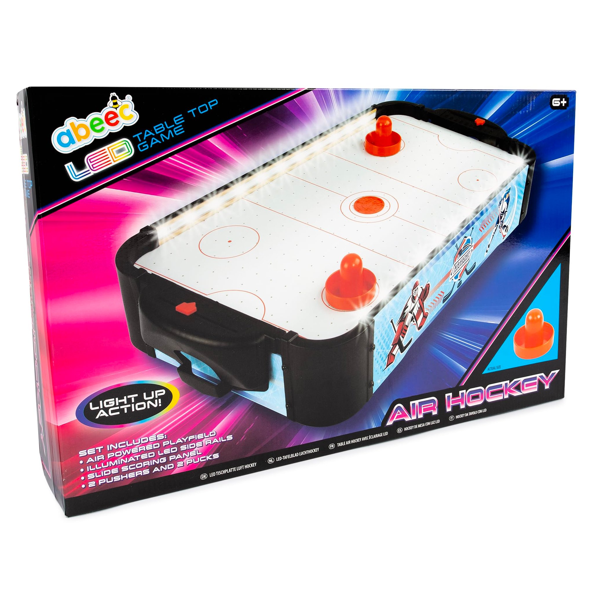 Air hockey de table avec éclairage LED (Bild 2)