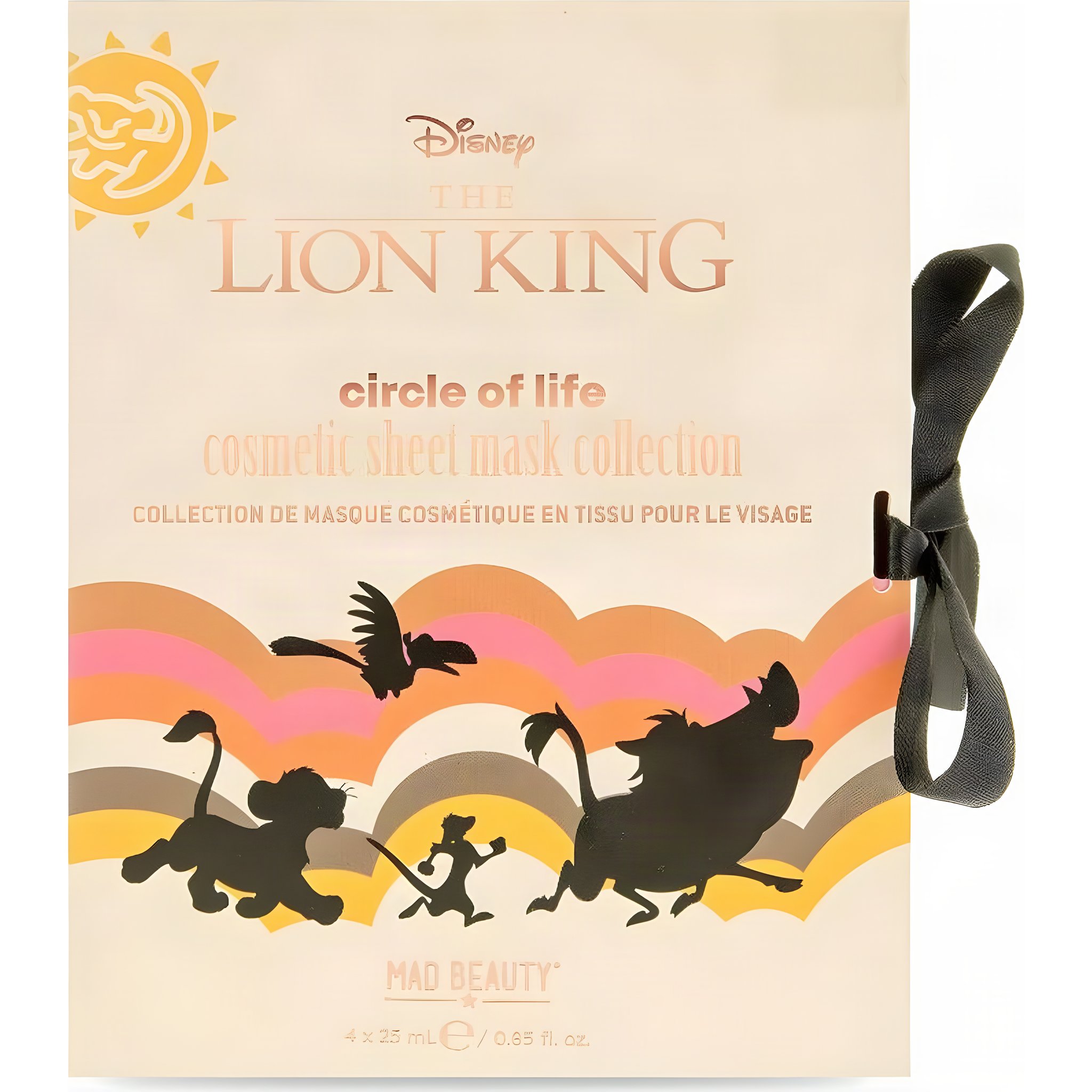 Der König der Löwen Tuchmasken-Set von Mad Beauty