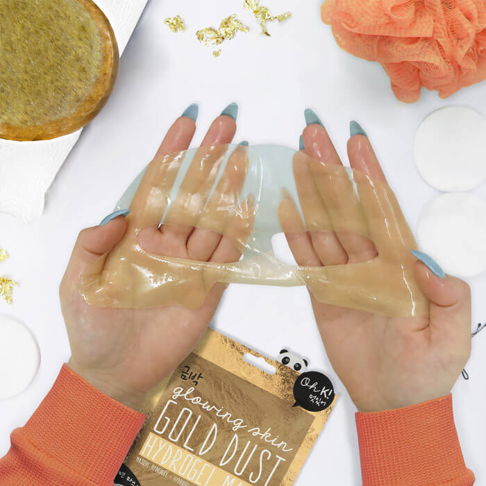 Oh K! Gesichtsmaske mit Goldstaub