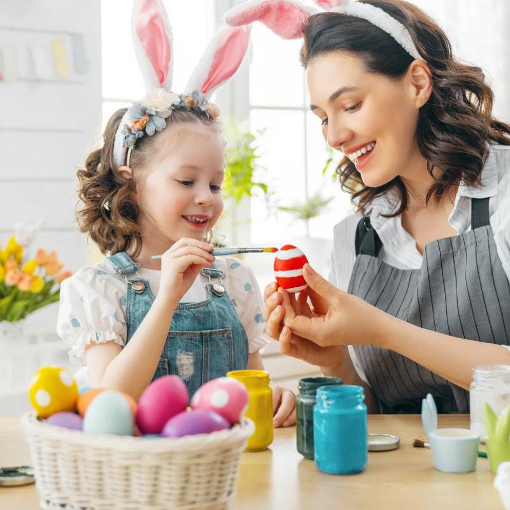 100 Ostereier zum Bemalen