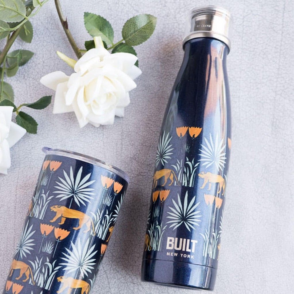 Built V&amp;A 590ml Double Walled Stainless Steel Travel Mug Lioness