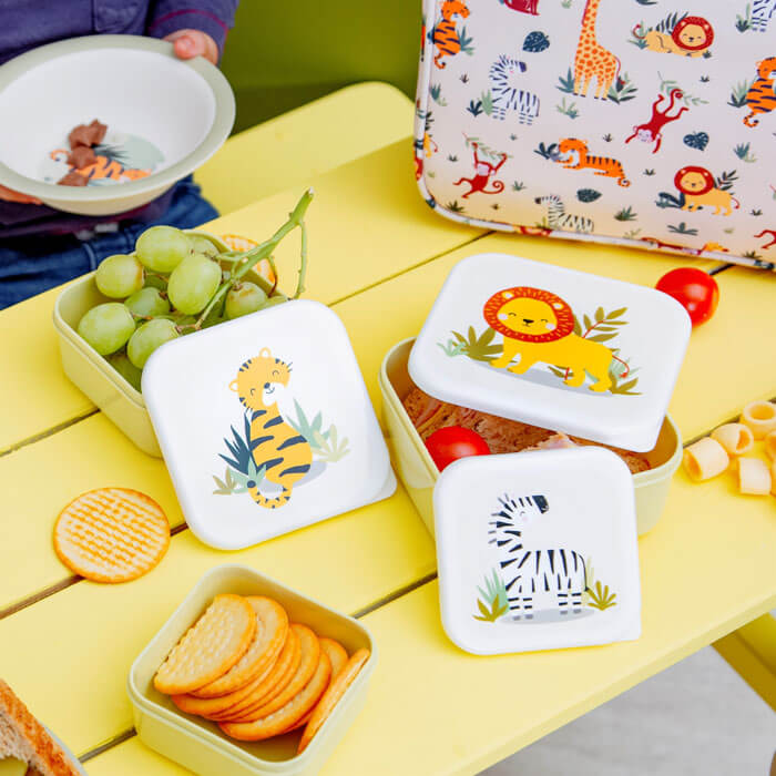 Set Boîtes à Repas Safari