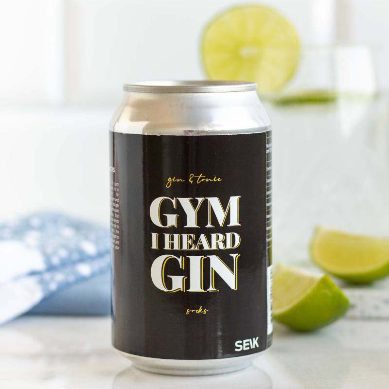 Chausettes Gym? I heard Gin!