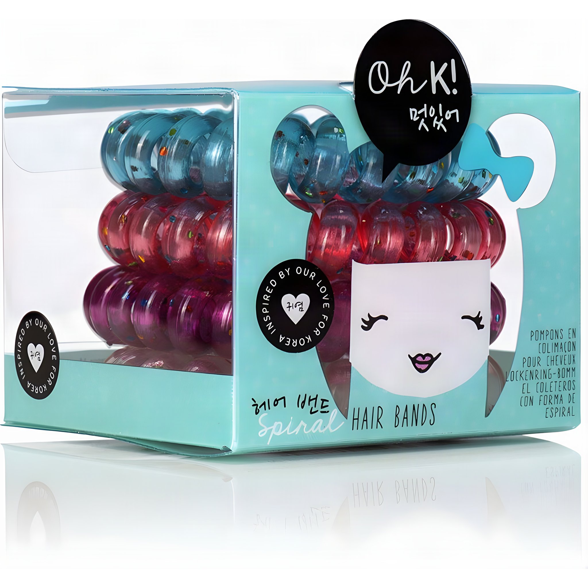 Oh K! Spiral Hair Bands