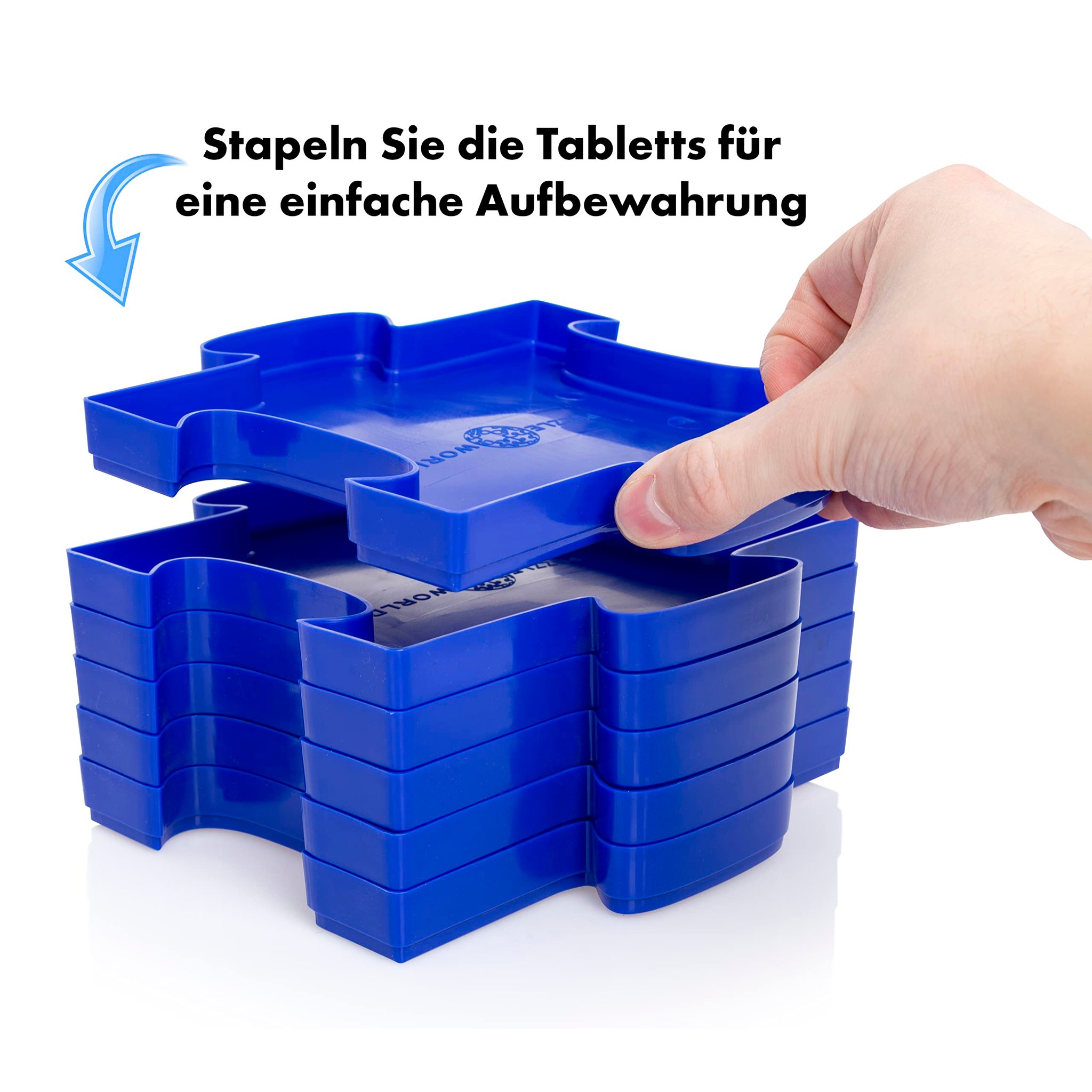 Puzzle-Sortierschalen 6er-Set (Bild 3)