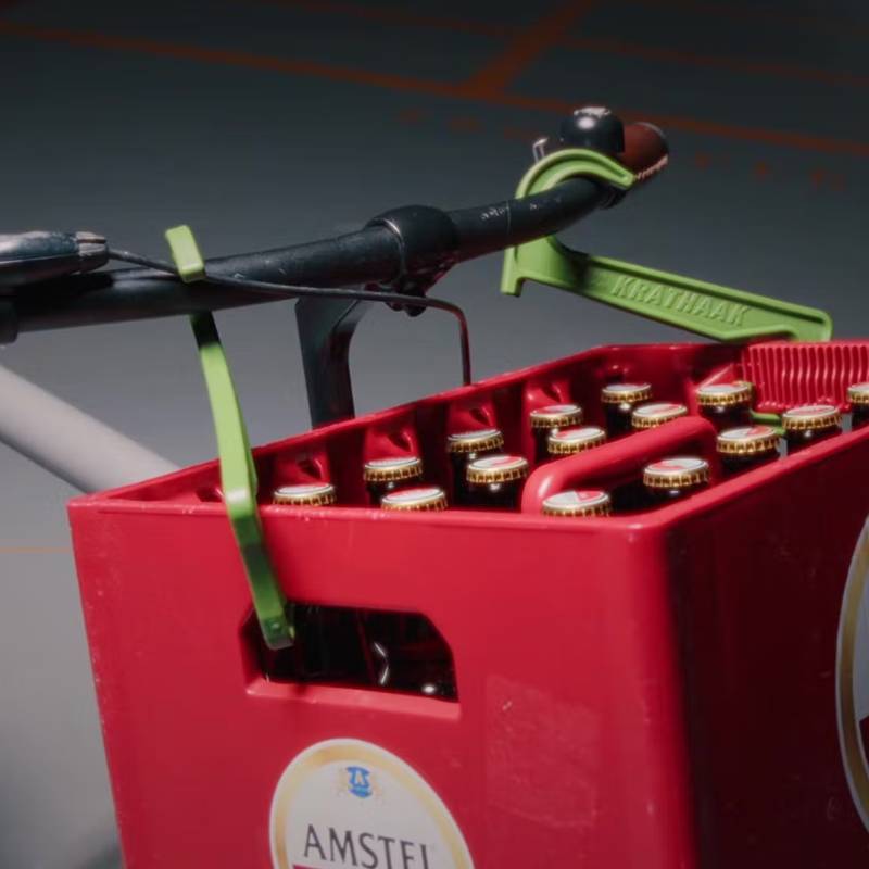 Bier Harasse Halterung fürs Velo von Krathaak