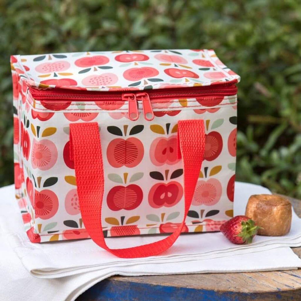 Vintage Lunchbox mit Apfelmotiv von Rex London