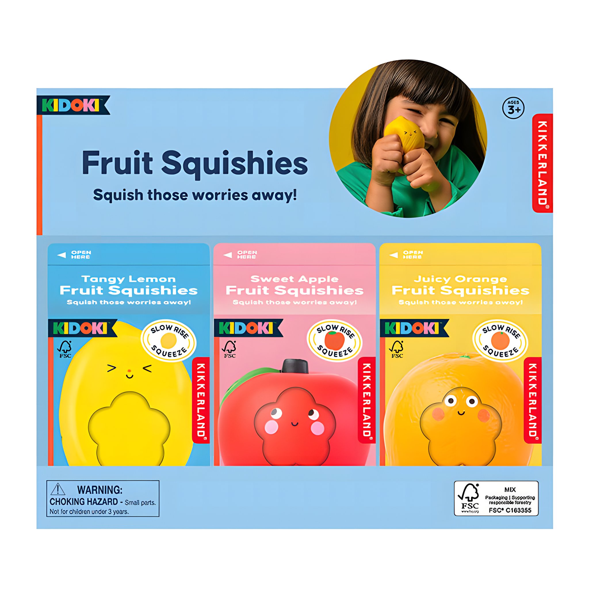 Frucht-Quetschbälle Set
