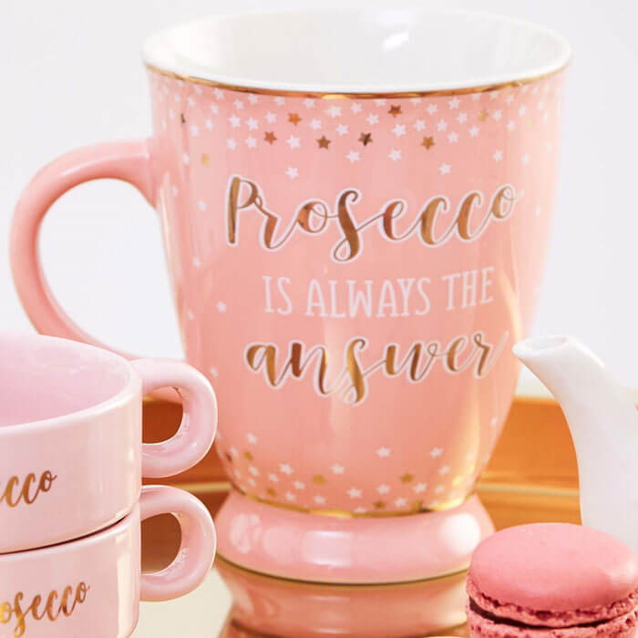 Prosecco Party Pink Mug