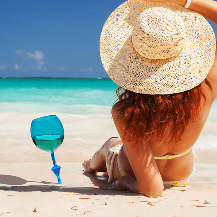 Floating Wine Glasses