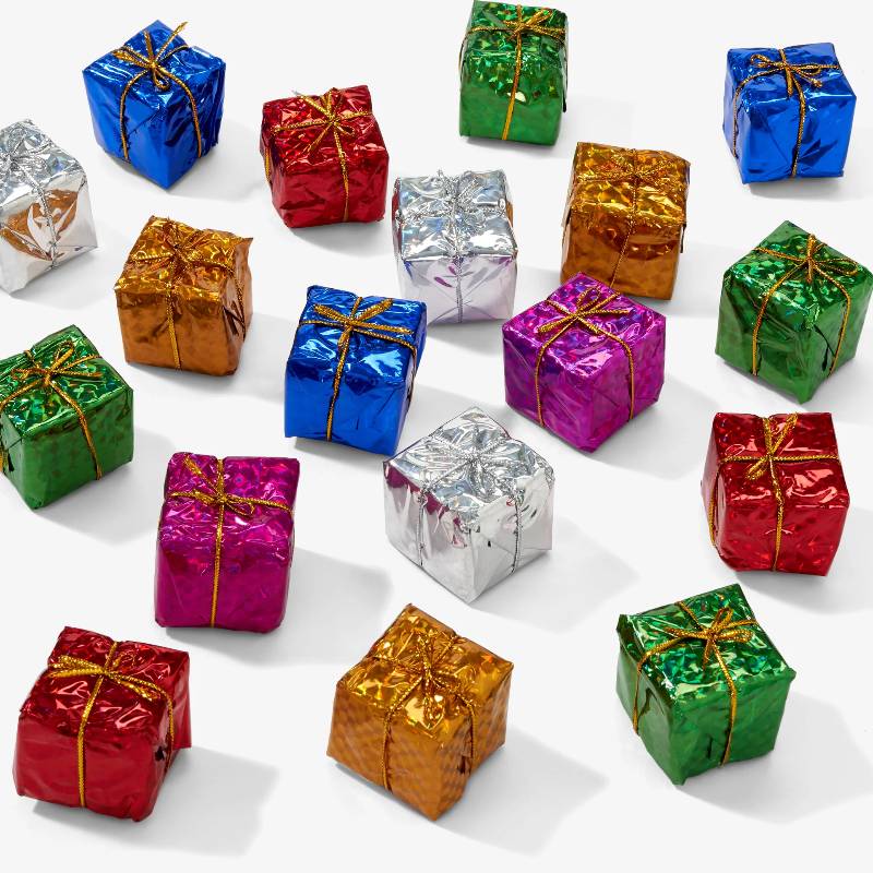 Mini-Weihnachtsgeschenkbox-Dekorationen