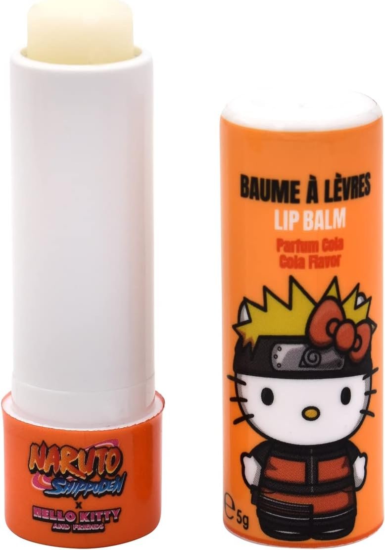 Baume a levres Naruto & Hello Kitty de Takecare – vue detaillee