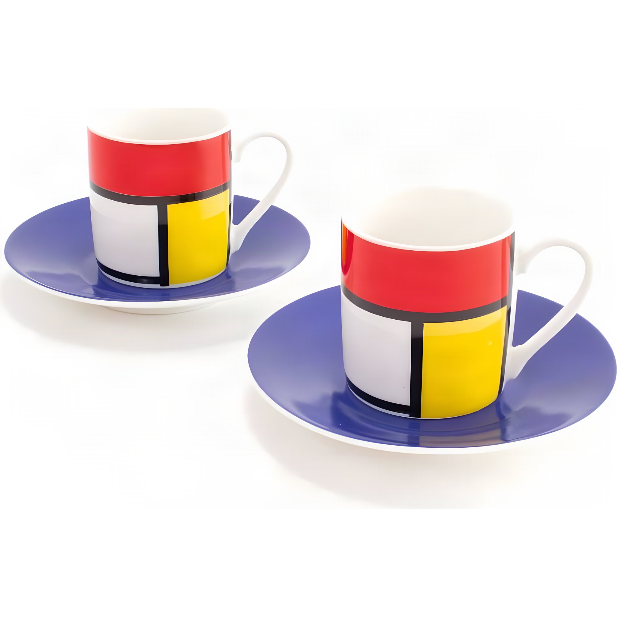 Mondriaan Espresso Set