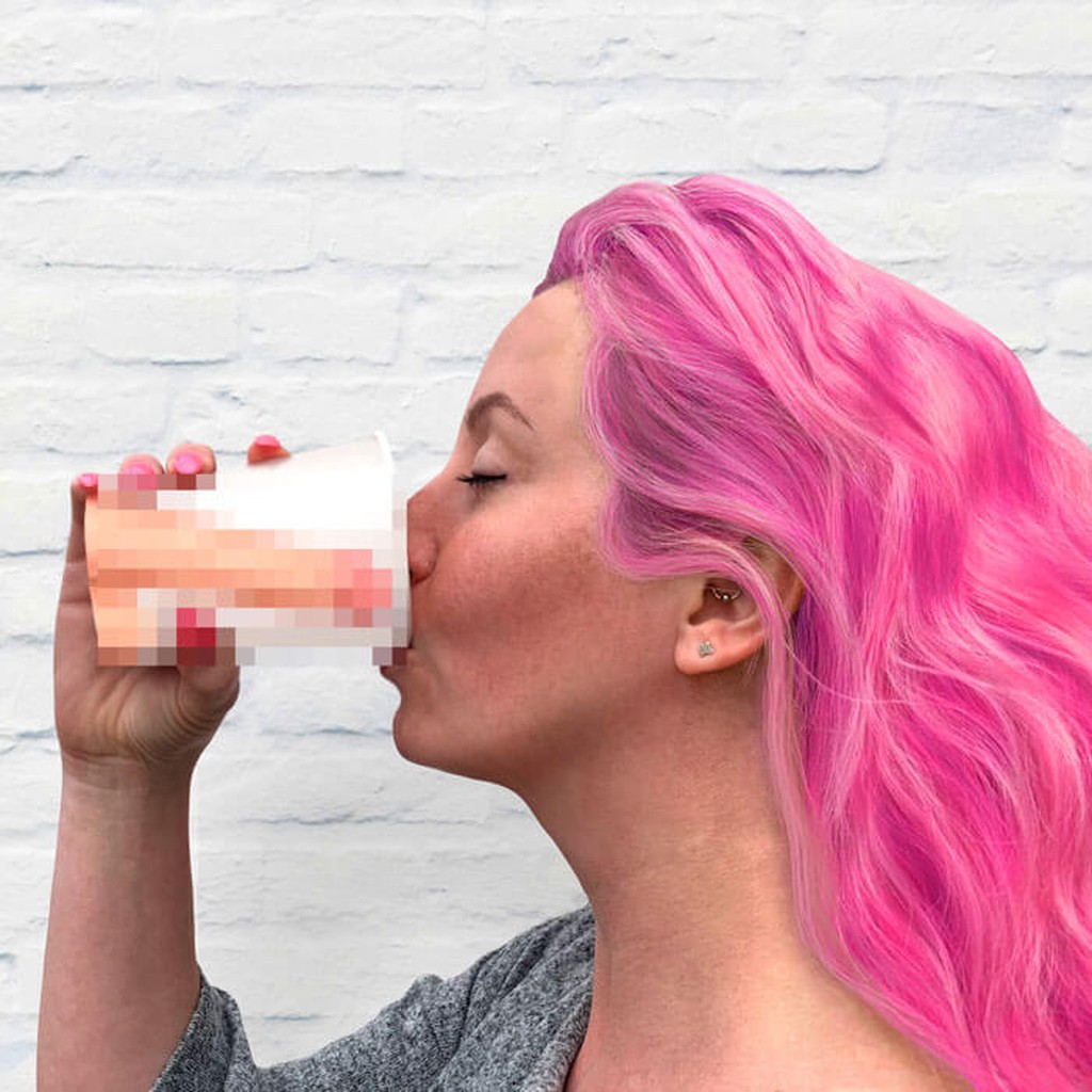 Party Pappbecher Penis Design von Dubble Duck