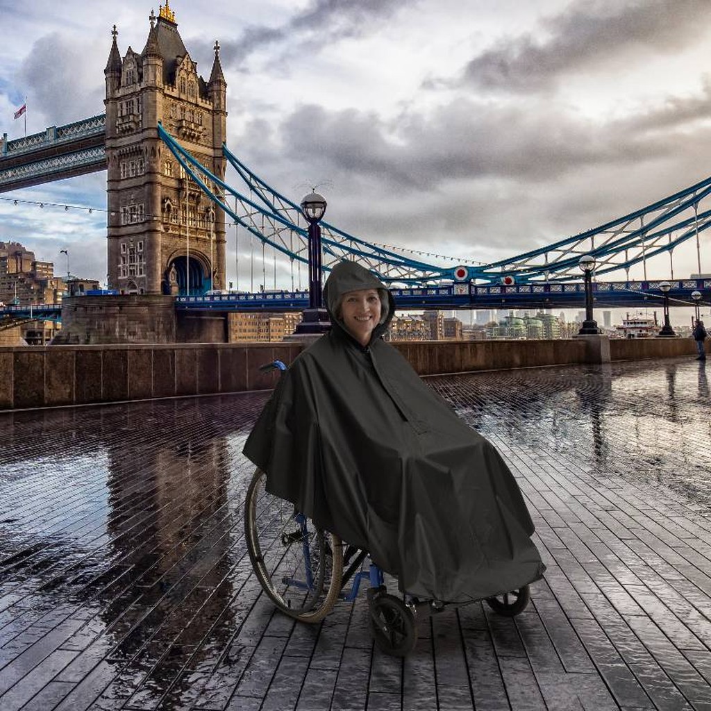 Rollstuhl-Regen-Poncho