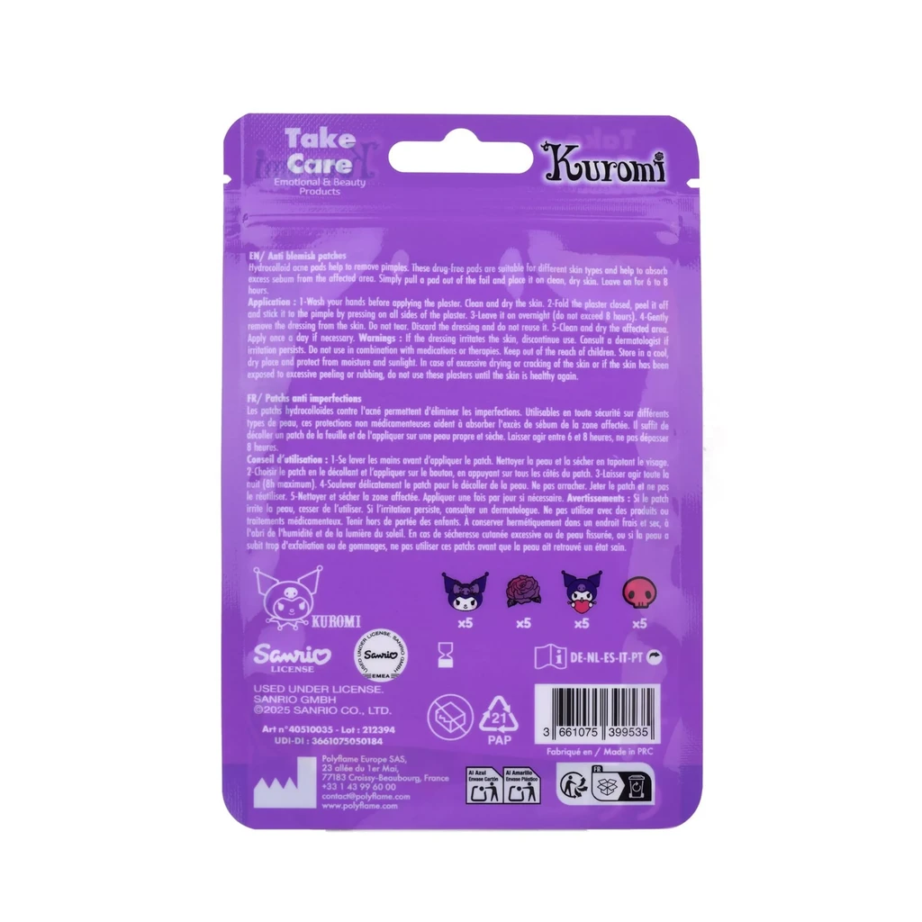 Kuromi Pickel Patches