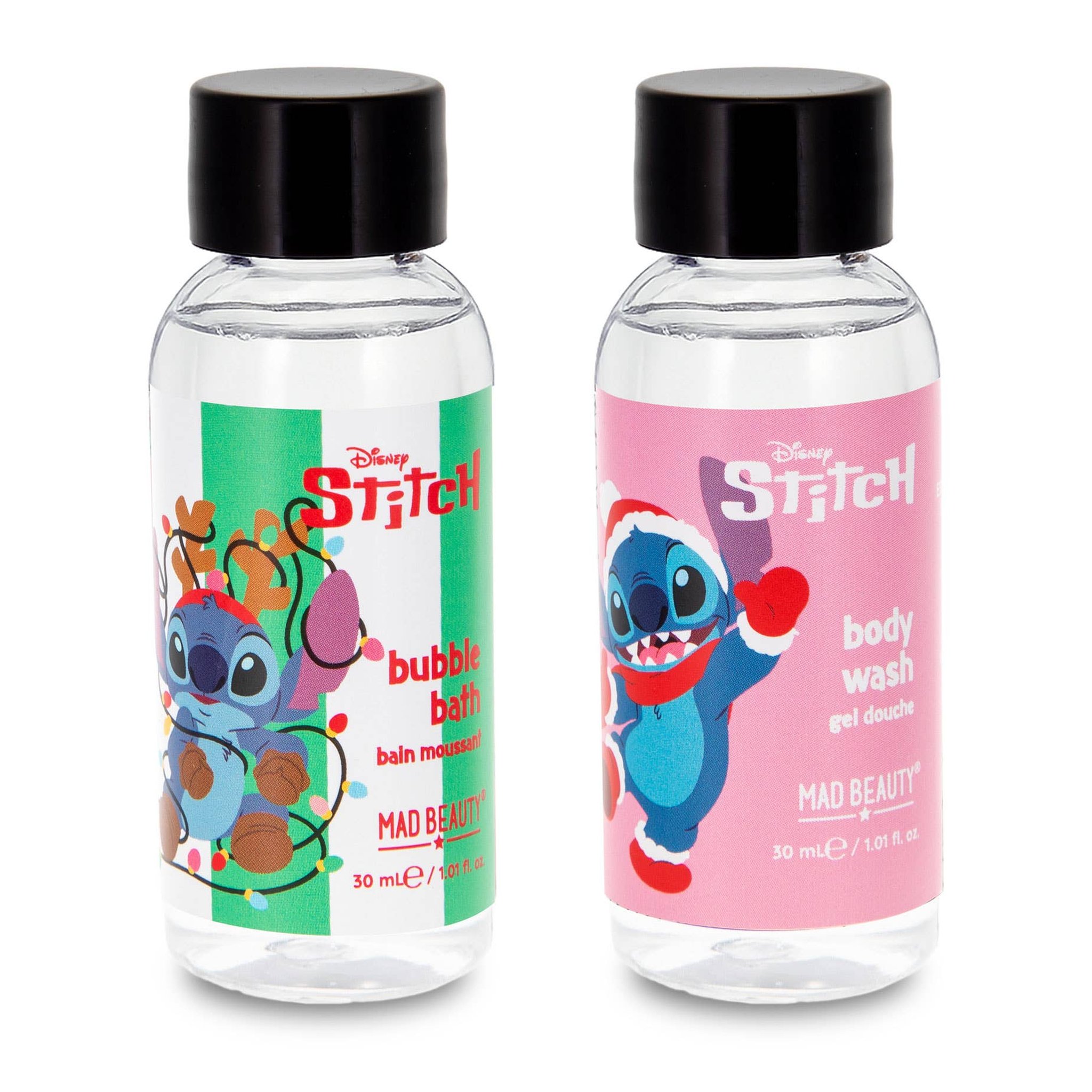 Calendrier de l'Avent Stitch Rocking Christmas – gel douche et bain moussant
