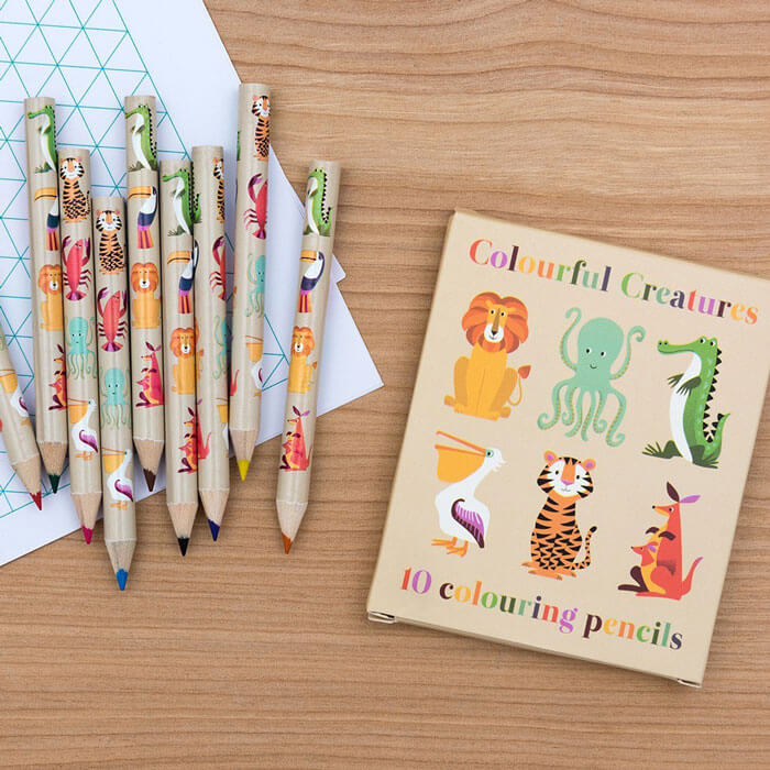 Colourful Creatures Colouring Pencils