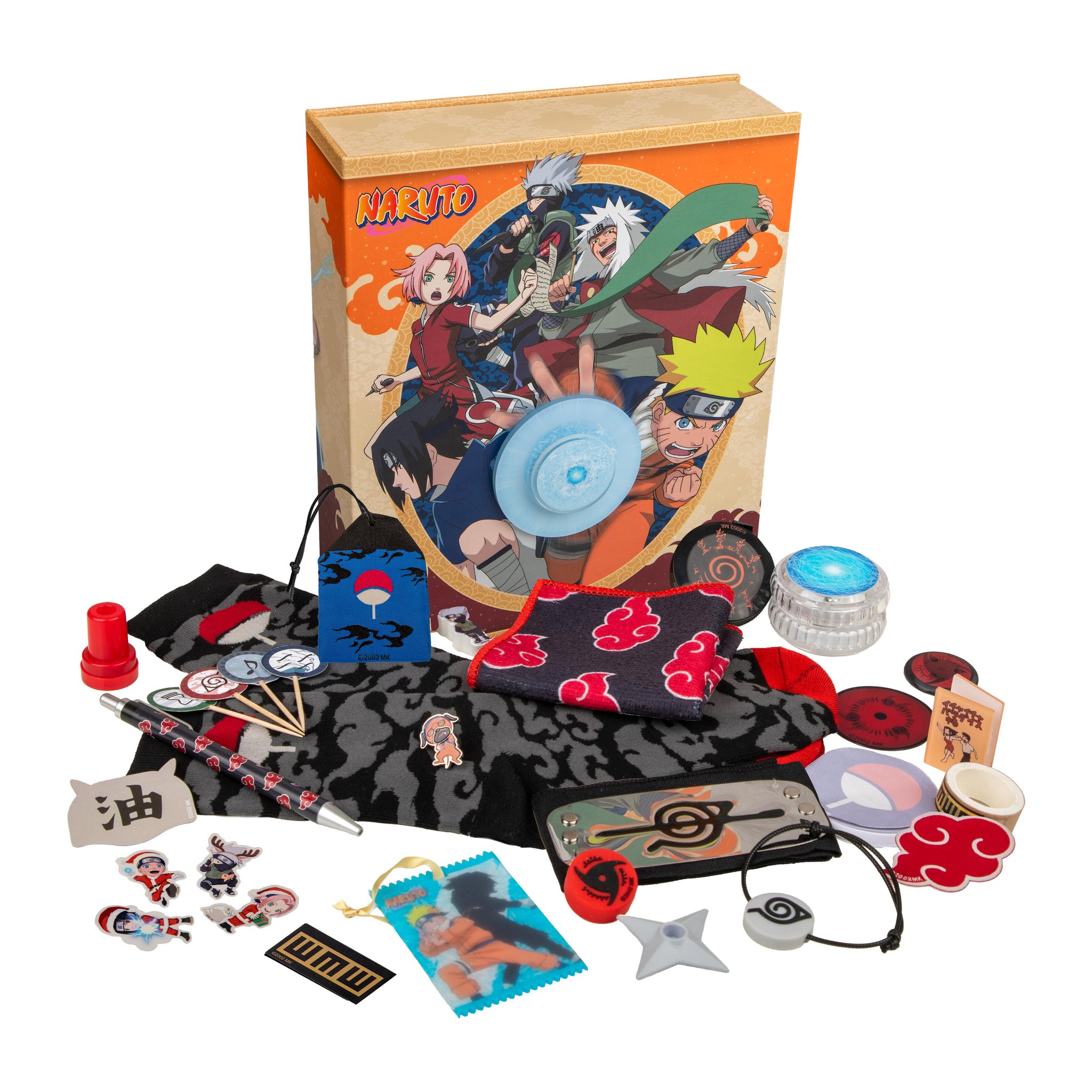 Naruto Adventskalender mit allen 24 Geschenken