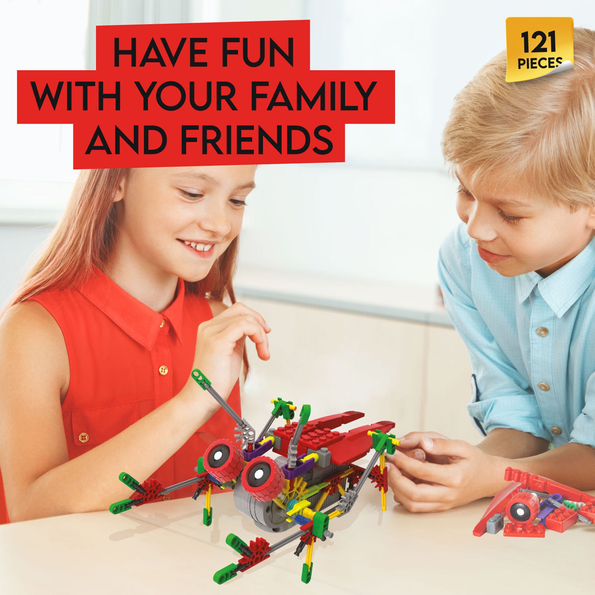 Kids building the Gammabot robot