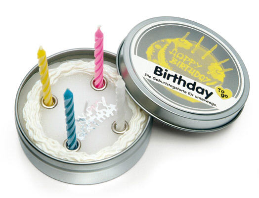 donkey products -Happy Birthday Kerze to go
