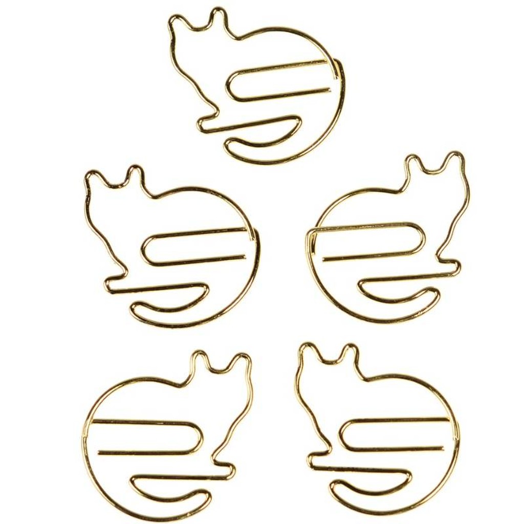 Katzen-Büroklammern