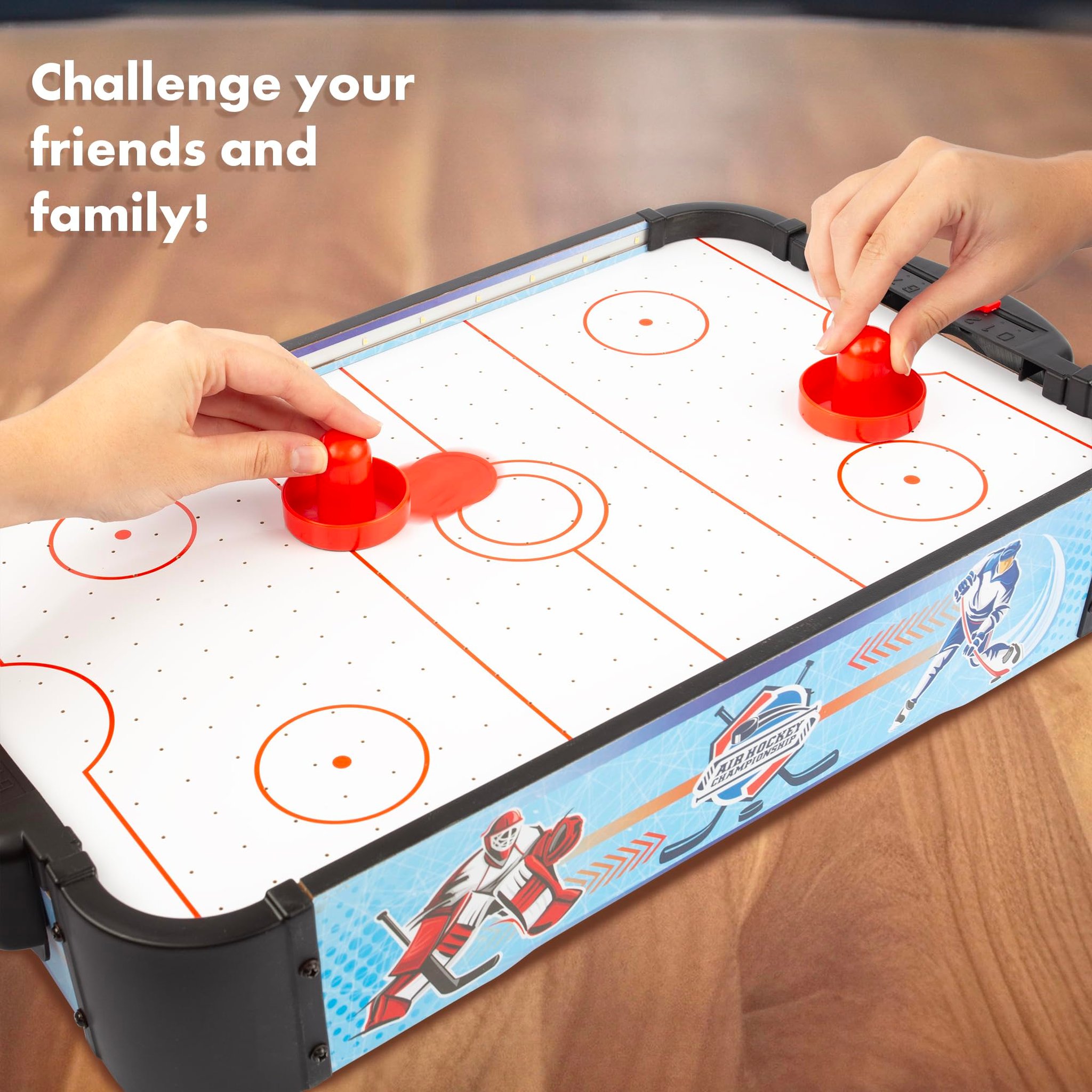 Air hockey de table avec éclairage LED (Bild 6)