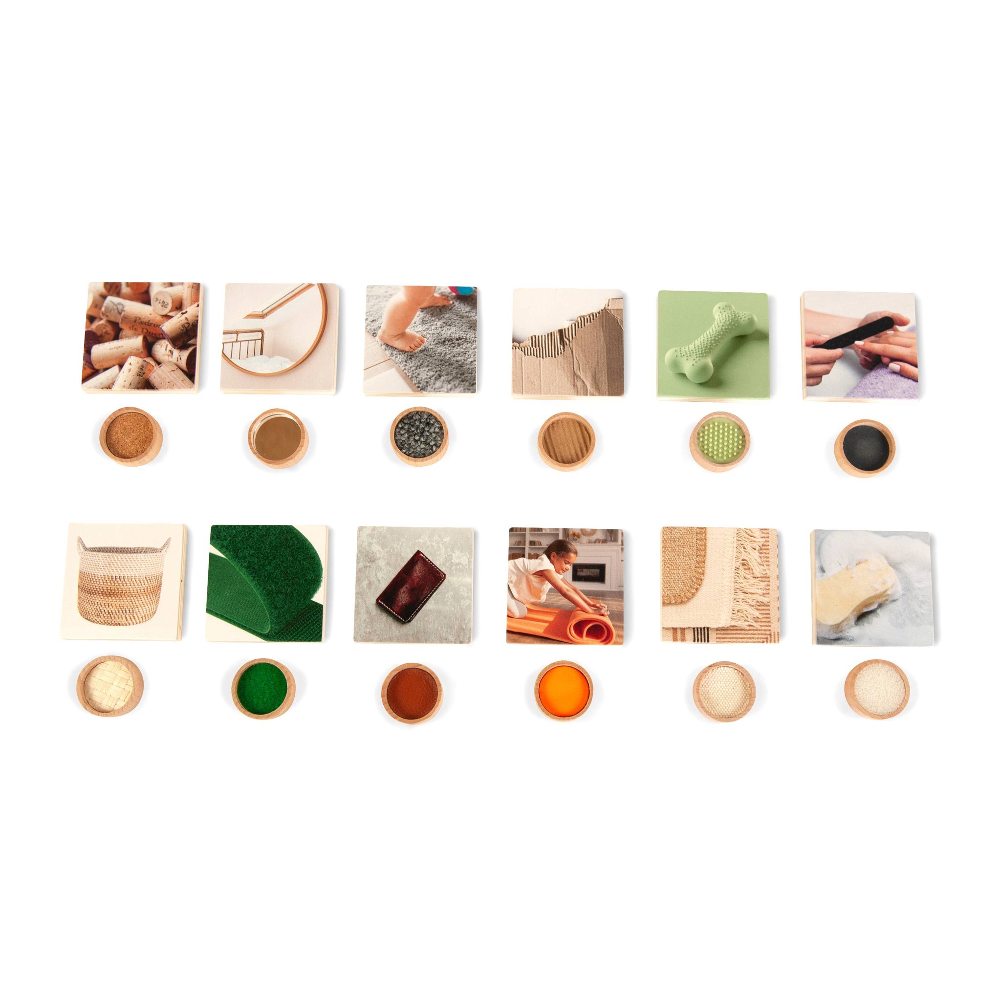 Andreu Toys Sensory Real Pics — Sensorik-Memory mit echten Fotos