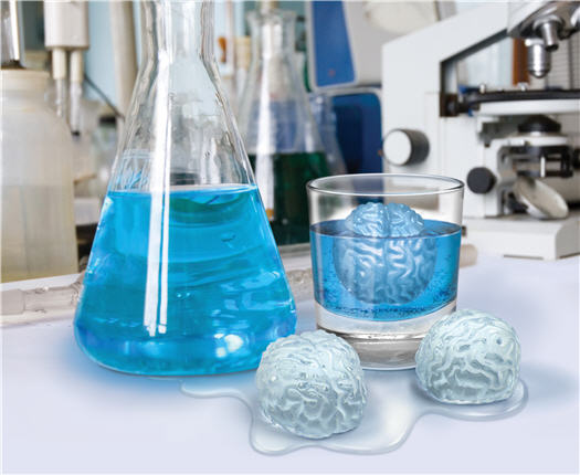 Eiswürfelbehälter Gehirn - Frost