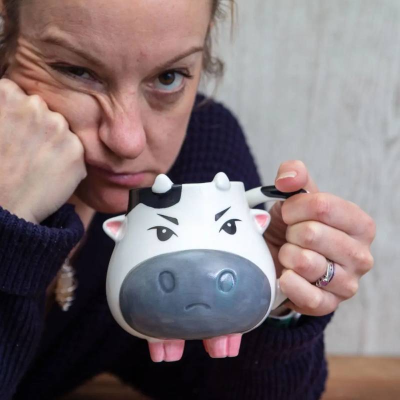Moody Cow Mug