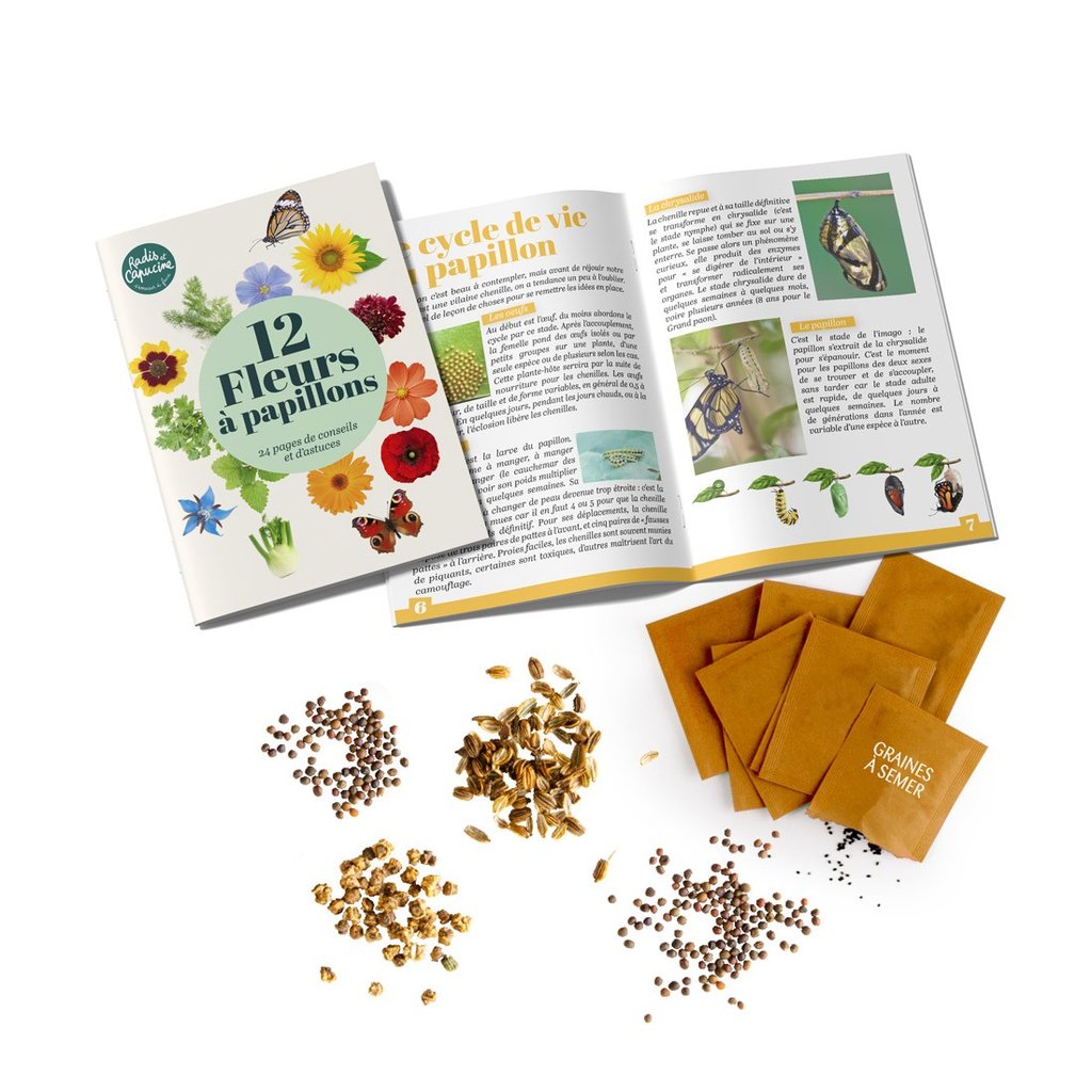 Butterfly and Bee Flower Seed Set