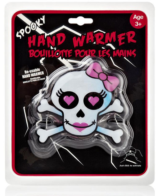 Lady Skull Hand Warmer