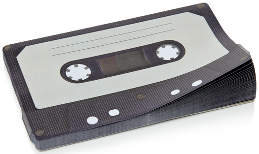 Sticky Cassette Tape Notes