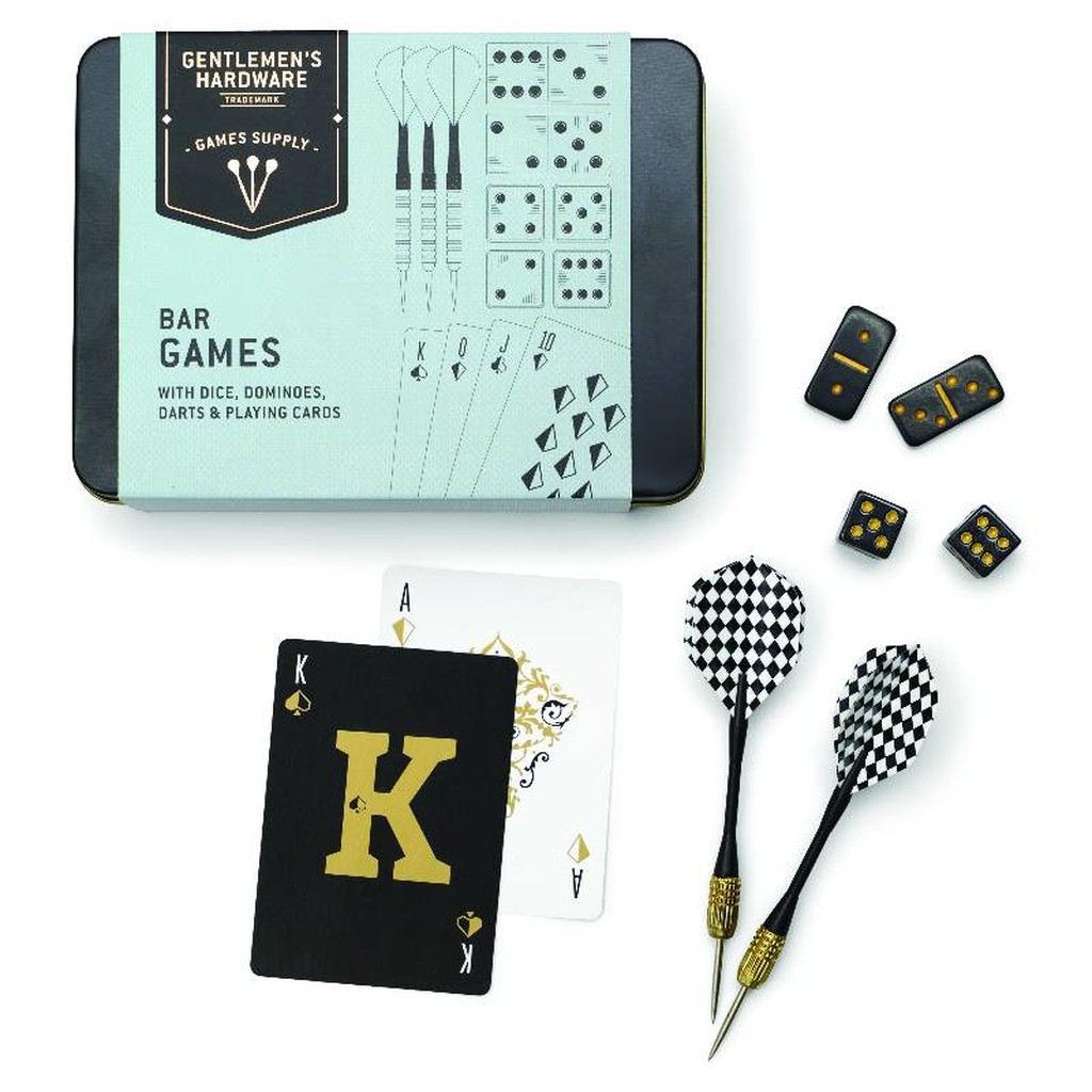 Bar Games in Tin von Gentlemens Hardware