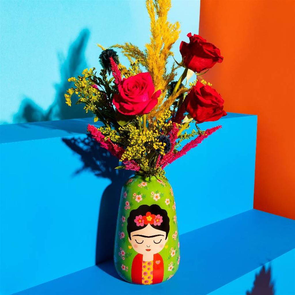 Grosse Frida Kahlo Vase