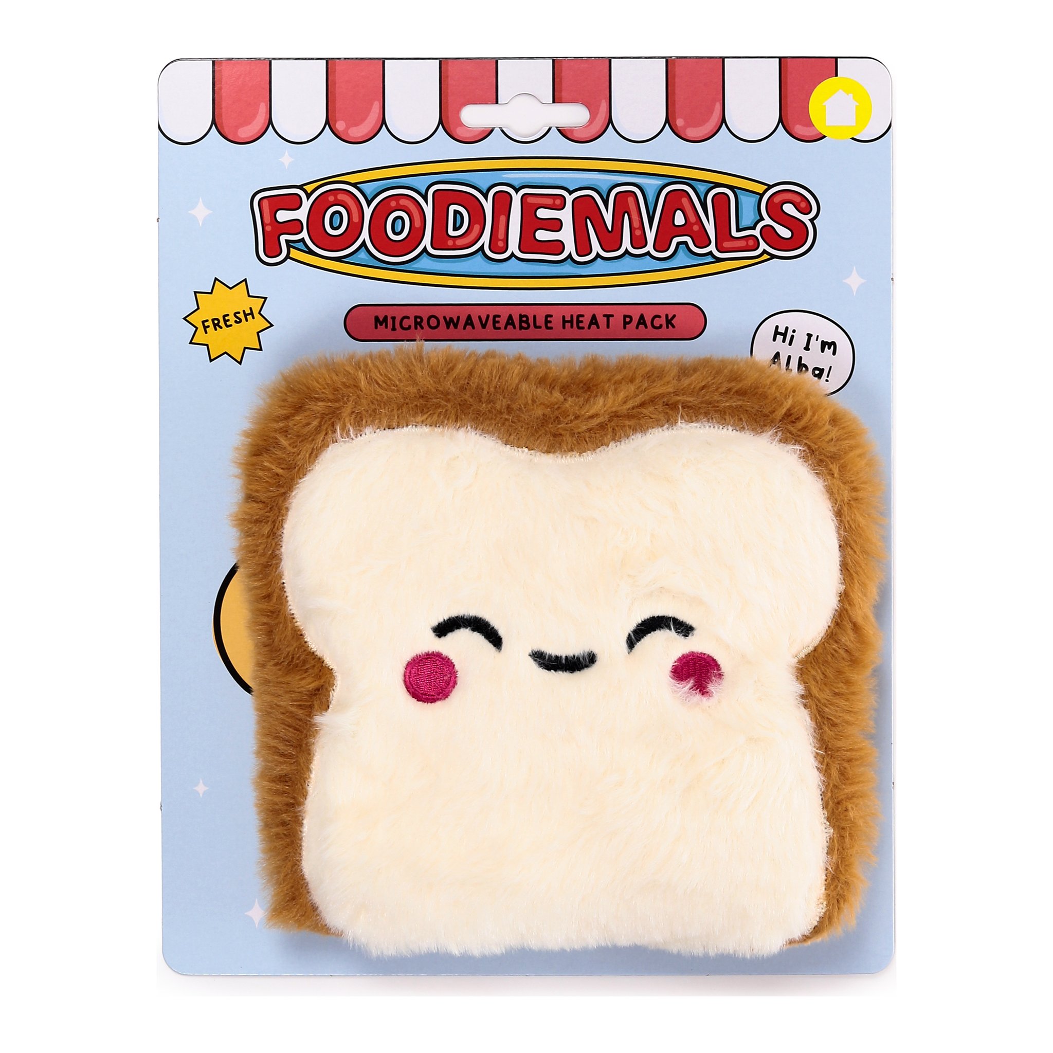 Carte blister « Foodiemals Microwavable Heat Pack »