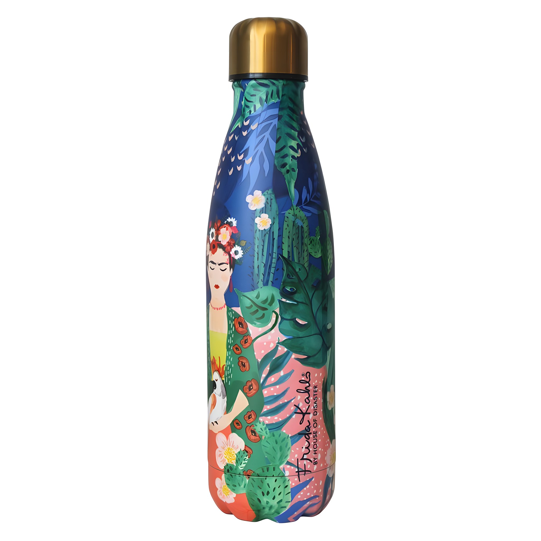 Frida Kahlo Flask by Disaster Designs