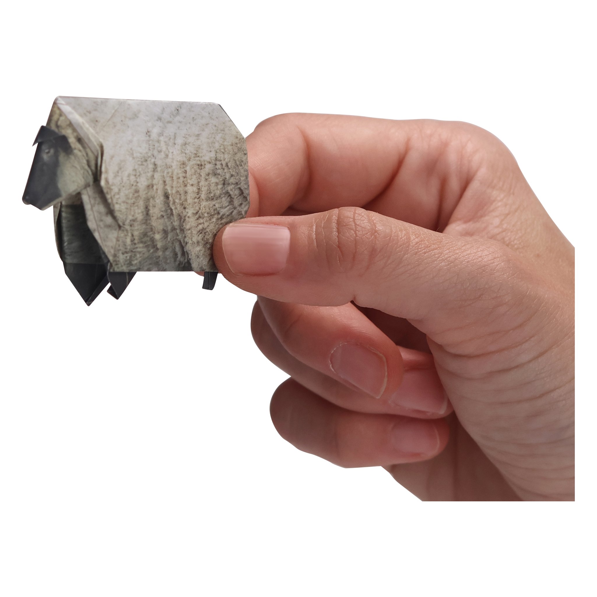 Paper Sheep origami set – paper sheep with black head