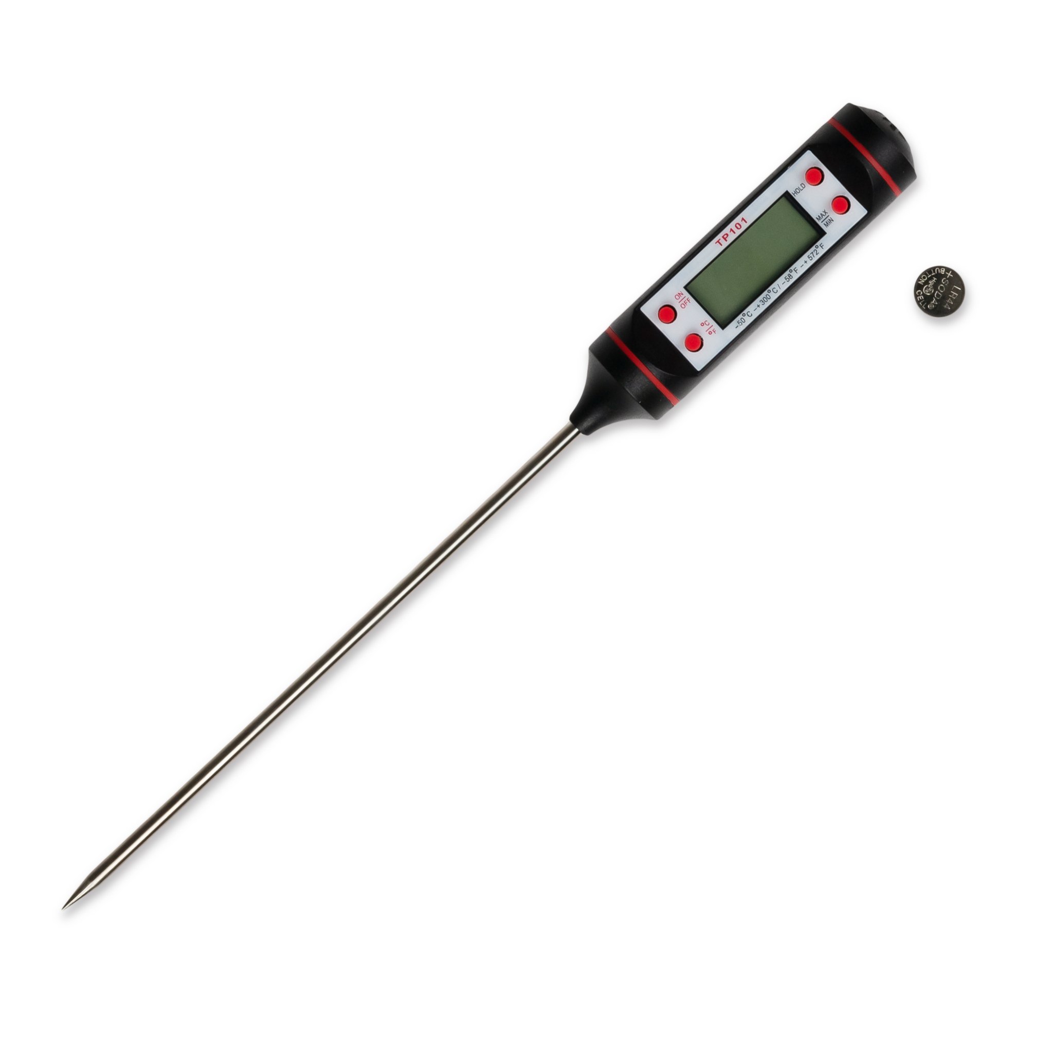 Digitales Nadelthermometer für präzises Temperieren der Schokolade